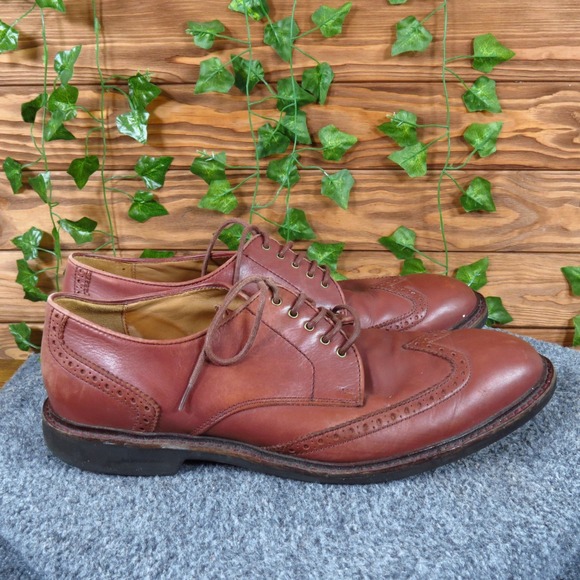 Cole Haan Williams Wingtip Men Casual Shoe Size 10.5 Business Brown Leather‎ main image 5